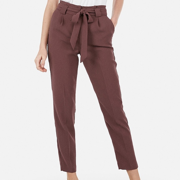 United Colors Of Benetton Pants - Stile Benetton Mauve High Waist Pants Size 30